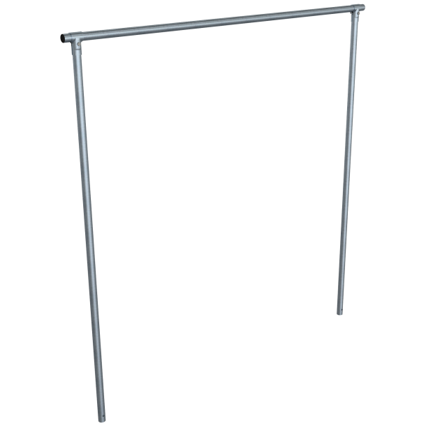 Carpet beater frame | Cross tube 2500 mm | steel tube  48 mm